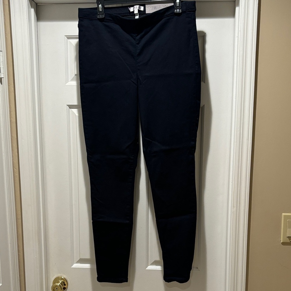 Jennifer Lopez Navy Skinny Pants